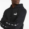 PUMA ESS TAPE HOODIE 849040 01 BLACK